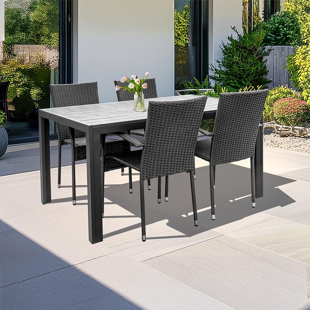 VIKING L + 4x PARIS Kerti bútor szett