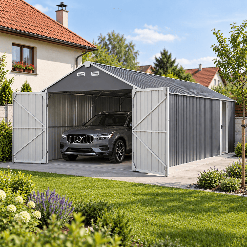 Avenberg Kerti ház / garázs 6.02 x 3 m ANTRACIT CG-K2010-B