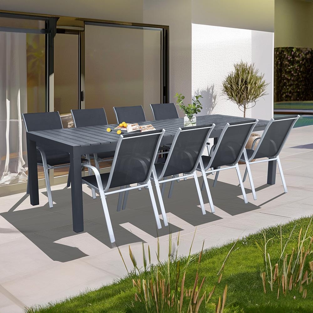 VIKING XXL +8x ALINA Kerti bútor szett