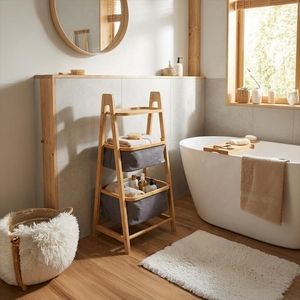 Bambusový regál AVENBERG BAMBU BASKET