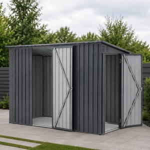 Zahradní domek na nářadí Avenberg 2,43 × 1,12 m antracit