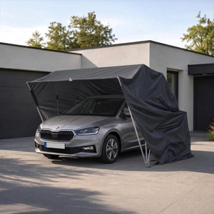 Sklápěcí krytí na automobil Avenberg SHELL 5.5 x 2.5 m černá