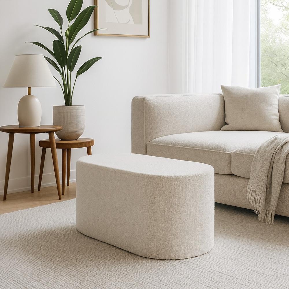 AVENBERG BOUCLE OVAL Puff