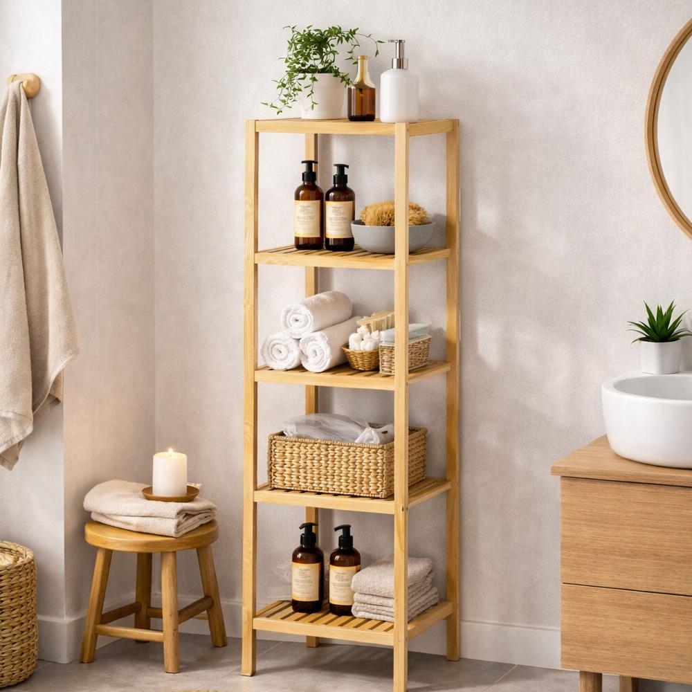 AVENBERG BAMBU 5 Bambuszpolc