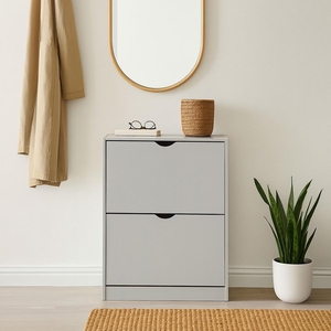 Botník AVENBERG SLIM FLIP 2 šedý