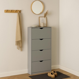 Botník AVENBERG SLIM FLIP 4 šedý